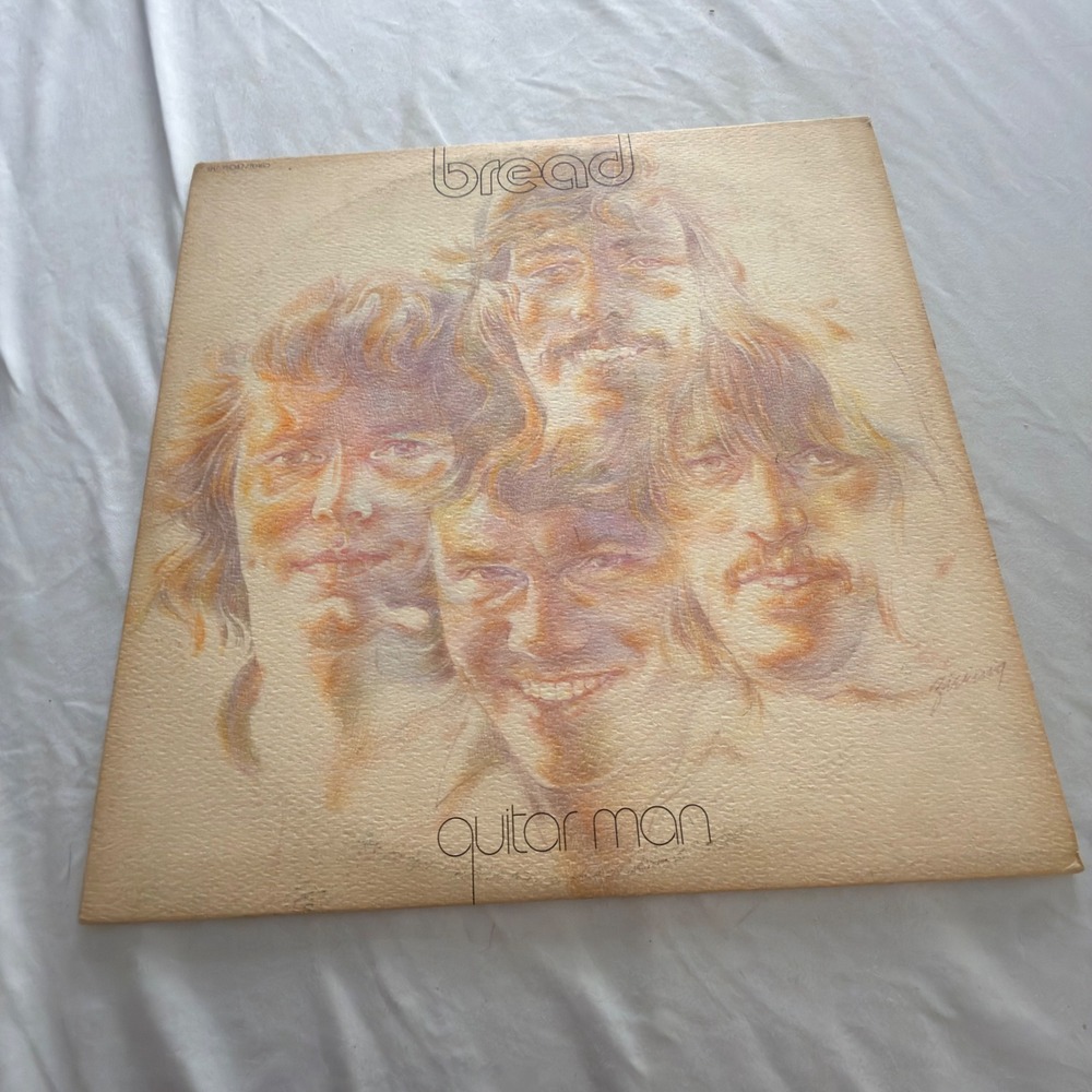 Bread Guitar Man Vinyl LP 1972 Elektra EKS-75047 Soft Rock Gatefold Aubrey